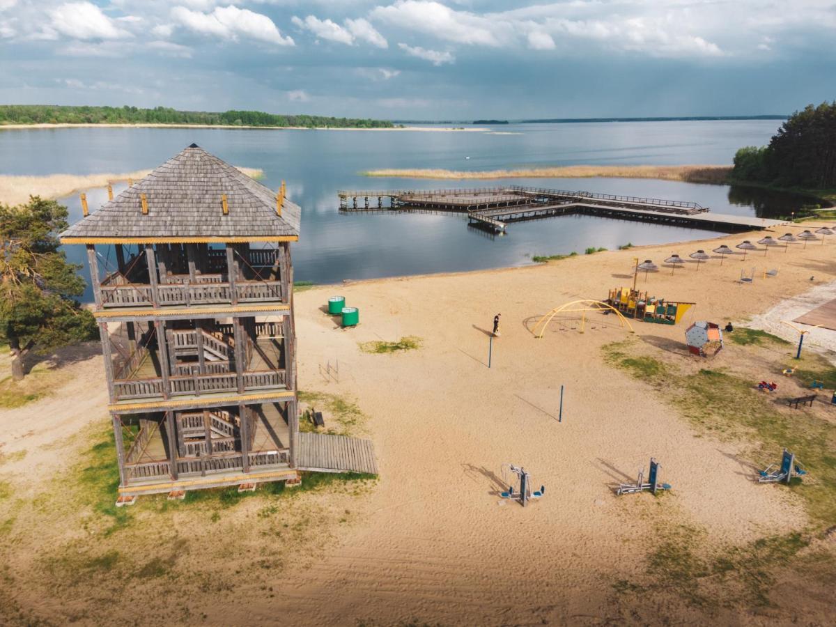 Lesna 21 Dom Polnoc Przy Zalew Siemianowka Villa Luka Eksteriør bilde