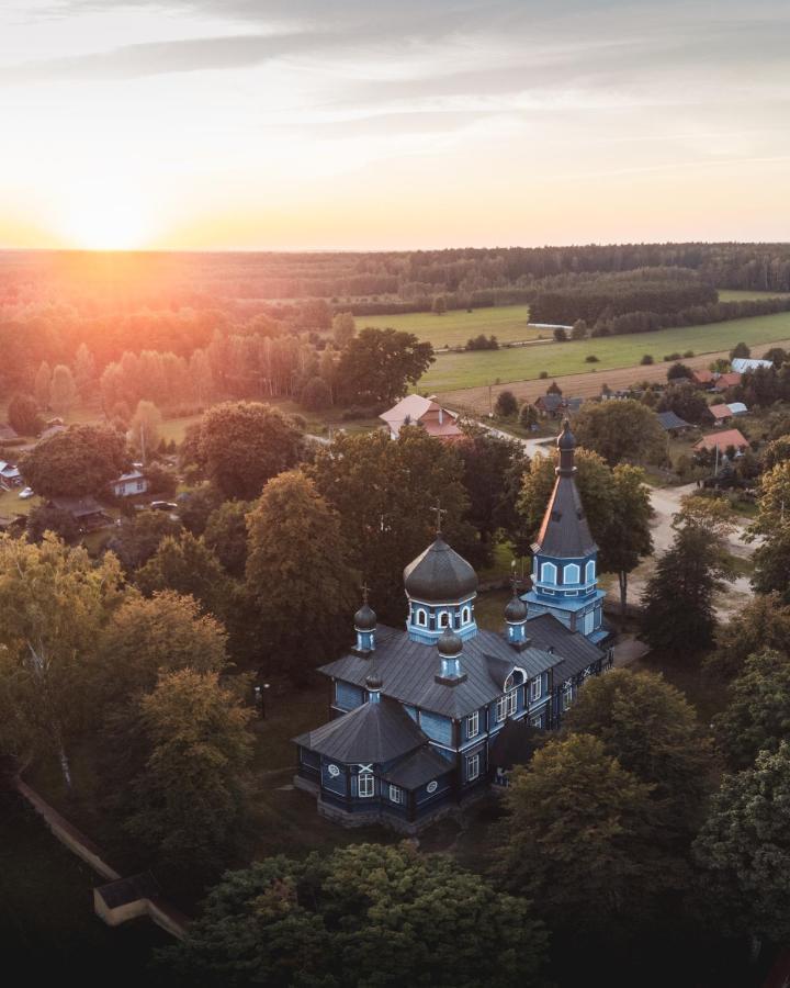 Lesna 21 Dom Polnoc Przy Zalew Siemianowka Villa Luka Eksteriør bilde